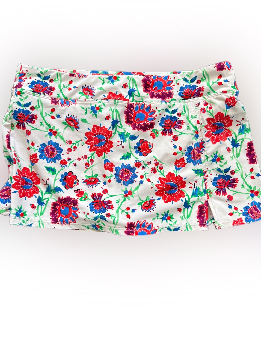 Garnet Hill Women’s Floral Swim Skirt Bottoms. Size 6